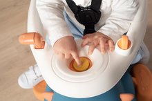 Odrážedla od 6 měsíců - Set odrážedlo rozšiřitelné se zvuky Maestro Ride-On Blue 3in1 Smoby s měkkým textilním potahem_13