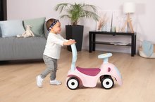 Setovi za najmanje - Set hodalica i kolica s kočnicom Croc Baby Walker Minikiss 3in1 Smoby i ružičasta guralica s naslonom_17