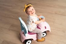 Odrážadlá od 6 mesiacov - Set odrážadlo rozšíriteľné so zvukmi Maestro Ride-On Pink 3in1 Smoby s mäkkým textilným poťahom a hojdačkou_16