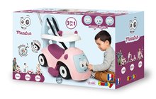 Odrážadlá od 6 mesiacov - Set odrážadlo rozšíriteľné so zvukmi Maestro Ride-On Pink 3in1 Smoby s mäkkým textilným poťahom a hojdačkou_23