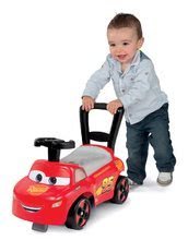 Babytaxiuri de la 10 luni - Babytaxiu şi premergător maşină Cars Disney Smoby cu spătar şi spaţiu de, depozitare roşu de la 10 luni_1