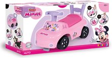 Bébitaxik 10 hónapos kortól - Bébitaxi és járássegítő Minnie Auto Ride-On Disney Smoby háttámlával és tárolóhellyel 10 hó_0