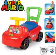Babytaxiuri de la 10 luni - Babytaxiu și premergător Super Mario Smoby cu spătar și spațiu de depozitare de la 10 luni_1