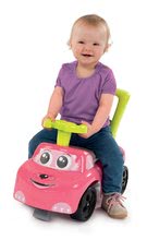 Babytaxiuri de la 6 luni - Babytaxiu şi leagăn Auto Rocking Pink Smoby electronic cu cadru protector şi mâner de împins roz_3