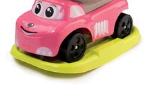 Babytaxiuri de la 6 luni - Babytaxiu şi leagăn Auto Rocking Pink Smoby electronic cu cadru protector şi mâner de împins roz_1