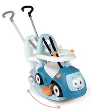 Odrážedla od 6 měsíců - Set odrážedlo rozšiřitelné se zvuky Maestro Ride-On Blue 3in1 Smoby s měkkým textilním potahem a houpačkou_1