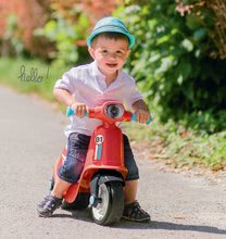 Guralice za djecu od 18 mjeseci - Guralica motocikl s reflektorom Scooter Red Smoby crvena s gumenim kotačima_0