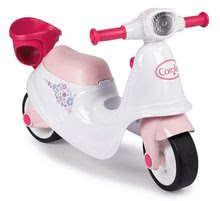 Pieskoviská sety - Set pieskovisko mušľa dvojdielne Watershell Pink BIG ružové a odrážadlo motorka Corolle s nosítkom pre bábiku_3