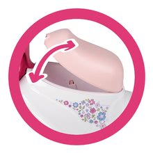 Pískoviště sety - Set pískoviště mušle dvoudílné Watershell Pink BIG růžové a odrážedlo motorka Corolle s nosítko pro panenku_5