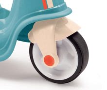 Jeździki od 18 miesięcy - Jeździk motorek z reflektorem Scooter Blue Smoby z gumowymi oponami niebiesko-szary od 18 m-ca_0
