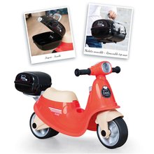 Odrážadlá od 18 mesiacov - Odrážadlo Donáška Jedla Scooter Ride-On Food Express Smoby s uzamykateľným kufrom a tiché gumené kolesá od 18 mes_2