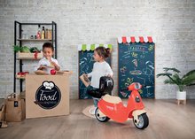 Guralice za djecu od 18 mjeseci - Guralica Dostava hrane Scooter Ride-On Food Express Smoby s prtljažnikom koji se otvara i tihim gumiranim kotačima od 18 mjes_8