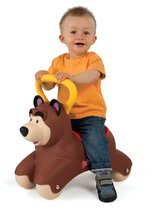 Igračke za bebe - Set guralica Medvjed 2u1 Smoby koja skače i okreće se i glazbeni vlakić Cotoons od 12 mjeseci_2