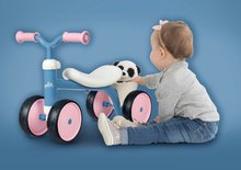 Otroški sprehajalčki - Komplet sprehajalček in voziček z zavoro Croc Baby Walker Minikiss 3in1 Smoby in poganjalec Rookie rožnati_34