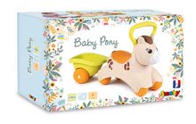 Jeździki od 12 miesięcy - Jeździk z przyczepką Baby Pony Smoby ergonomiczne wyprofilowane siedzenie i uchwyt od 12 m-ca_9