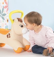 Jeździki od 12 miesięcy - Jeździk z przyczepką Baby Pony Smoby ergonomiczne wyprofilowane siedzenie i uchwyt od 12 m-ca_3