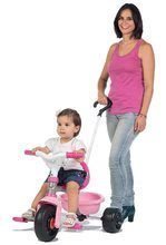 Trikes from 15 months - Be Move Smoby Tricycle with a push-pole, pink-grey, 15 months and over_3