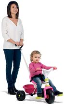 Tricycles à partir de 15 mois - Trojkolka Be Fun Pink Smoby Avec une barre de guidage, rose à partir de 15 mois_0