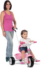 Tricikli od 15. meseca - Tricikel Be Move Pink Smoby z EVA gumiranimi kolesi in prostim tekom rožnat_0