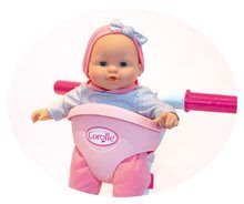 Triciclete de la 15 luni - Tricicletă cu coș Corolle Be Fun Smoby cu mâner parental și conducere unidirecțională de la 15 luni_0