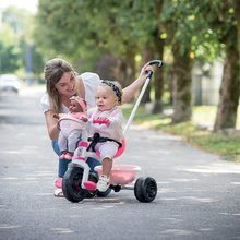 Tricikli za djecu od 15 mjeseci - Tricikl s košaricom Corolle Be Fun Smoby s vodilicom i slobodnim kotačem od 15 mjeseci_1