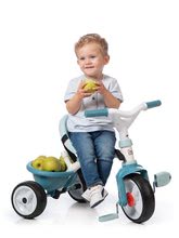 Tricikli za djecu od 15 mjeseci - Trojkolka s voľnobehom Be Move Tricycle Blue Smoby s vodiacou tyčou a EVA kolesami modrá od 15 mes SM740331_14