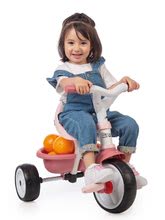 Triciclete de la 15 luni - Tricicletă cu rulare undirecțională Be Move Tricycle Pink Smoby cu mâner parental și roți EVA roz, de la 15 luni_8