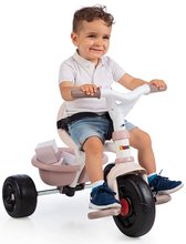 Tricikli za djecu od 15 mjeseci - Tricikl Be Fun Tricycle Pink Smoby s upravljačkom drškom od 95 cm od 15 mjes_2