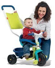 Trikes from 10 months - Be Fun Confort Blue Smoby Tricycle for Children blue, 10 months and over_1