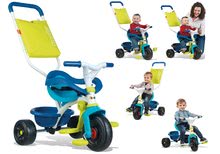 Trikes from 10 months - Be Fun Confort Blue Smoby Tricycle for Children blue, 10 months and over_3