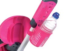 Triciklik 10 hónapos kortól - Tricikli Baby Driver Smoby napellenzővel rózsaszín-szürke 10 hó-tól_1