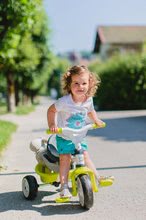 Tricikli za djecu od 10 mjeseci - Tricikl Baby Balade Blue Smoby zeleni s EVA kotačima od 10 mjeseci_3