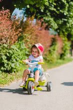 Tricicli dai 10 mesi - Triciclo Baby Balade Blue Smoby con ruote in EVA verde dai 10 mesi_8