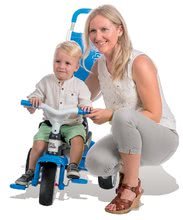 Kinderdreiräder ab 10 Monaten - Dreirad mit Rückenlehne Baby Balade Blue Smoby mit EVA-Rädern blau ab 10 Monaten_6
