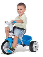 Kinderdreiräder ab 10 Monaten - Dreirad mit Rückenlehne Baby Balade Blue Smoby mit EVA-Rädern blau ab 10 Monaten_3