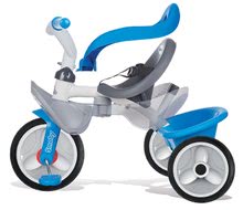 Kinderdreiräder ab 10 Monaten - Dreirad mit Rückenlehne Baby Balade Blue Smoby mit EVA-Rädern blau ab 10 Monaten_1
