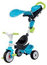 Triciclete de la 10 luni - Tricicletă cu husă Baby Driver Comfort Blue Smoby cu roţi EVA şi cu ghidare intuitivă albastră_3