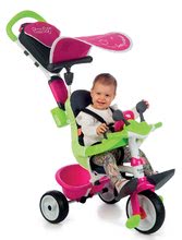Triciklik 10 hónapos kortól - Tricikli huzattal Baby Driver Comfort Pink Smoby EVA kerekekkel és intuitív vezérléssel rózsaszín_3