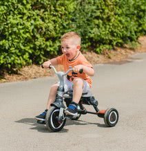 Kinderdreiräder ab 6 Monaten - Dreirad und Kinderwagen faltbar Evolutive Robin Trike Smoby mit klappbarer Rückenlehne und leisen Rädern ab 6 Monaten_1