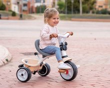 Trojkolky od 10 mesiacov -  NA PREKLAD - Triciclo y carrito en uno con respaldo alto Mickey Disney Baby Balade Plus Tricycle Smoby Con freno y ruedas EVA desde 10 meses_3