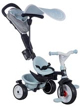 Kinderdreiräder ab 10 Monaten - Dreirad und Kinderwagen in einem mit Bremse Baby Driver Plus Blue Smoby mit EVA-Rädern und intuitiver Steuerung blau ab 10 Monaten_1