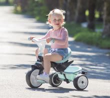 Kinderdreiräder ab 10 Monaten - Dreirad und Kinderwagen in einem mit Bremse Baby Driver Plus Blue Smoby mit EVA-Rädern und intuitiver Steuerung blau ab 10 Monaten_6