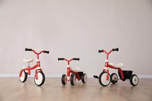 Rutschfahrzeuge ab 18 Monaten - Kinderdreirad und Laufrad  Retro Rookie Trike Smoby ultraleicht mit Pedalen und leisen Gummirädern ab 24 Monaten_1