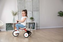 Babytaxiuri de la 18 luni - Tricicletă și babytaxiu Retro Rookie Trike Smoby ultraușoară cu pedale și roți silențioase din cauciuc de la 24 luni_3