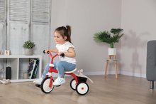 Rutschfahrzeuge ab 18 Monaten - Kinderdreirad und Laufrad  Retro Rookie Trike Smoby ultraleicht mit Pedalen und leisen Gummirädern ab 24 Monaten_0