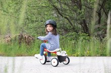 Rutschfahrzeuge ab 18 Monaten - Kinderdreirad und Laufrad  Retro Rookie Trike Smoby ultraleicht mit Pedalen und leisen Gummirädern ab 24 Monaten_4