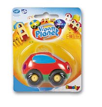 Autíčka  - Autíčko Vroom Planet Smoby délka 7 cm různé barvy od 18 měsíců_0