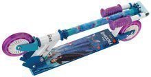 Koloběžky dvoukolové - Koloběžka dvoukolová Frozen 2 Disney Smoby skládací s brzdou a výškově nastavitelnou rukojetí od 5 let_0