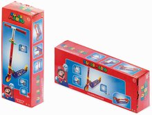 Kolobežky dvojkolesové - Kolobežka dvojkolesová Super Mario Smoby skladacia s brzdou výškovo nastaviteľná max. 83 cm od 5 rokov_0