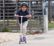 Kolobežky dvojkolesové -  NA PREKLAD - Patinete de dos ruedas Spidey Spiderman Disney Smoby Plegable con freno ajustable en altura máx. 83 cm desde 5 años._3